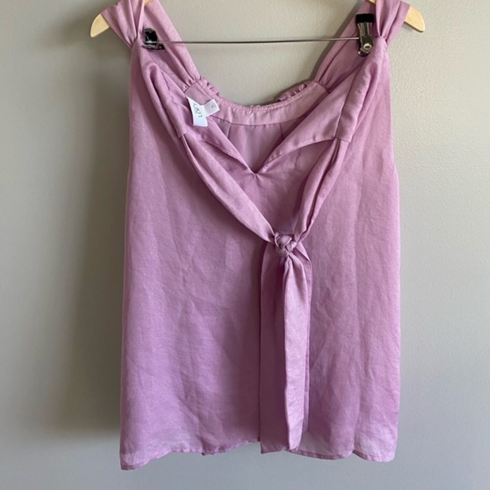 3/$25!!! Loft Ribbon Front Top - Picture 5 of 5